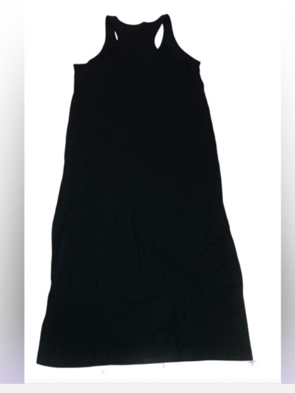Women's Plus Size 2X Nordstrom Melrose & Market Black Racerback Maxi Dress